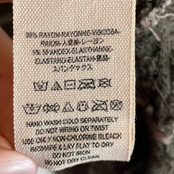 Free People Sunset Park Drippy Waffle Knit Striped Thermal Tunic Top, Size XS - Picture 8 of 8